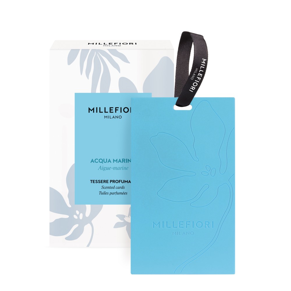 Duftkarten 3er-Pack - Acqua Marina von Millefiori
