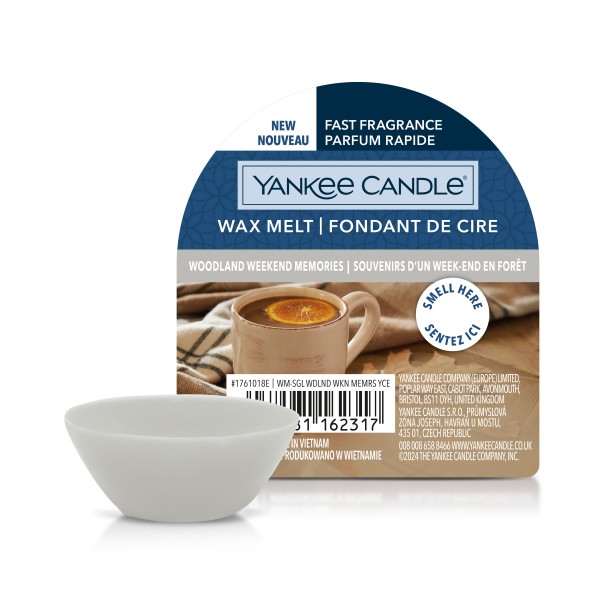Wax Melts - Woodland Weekend Memories - 3 Stück von Yankee Candle