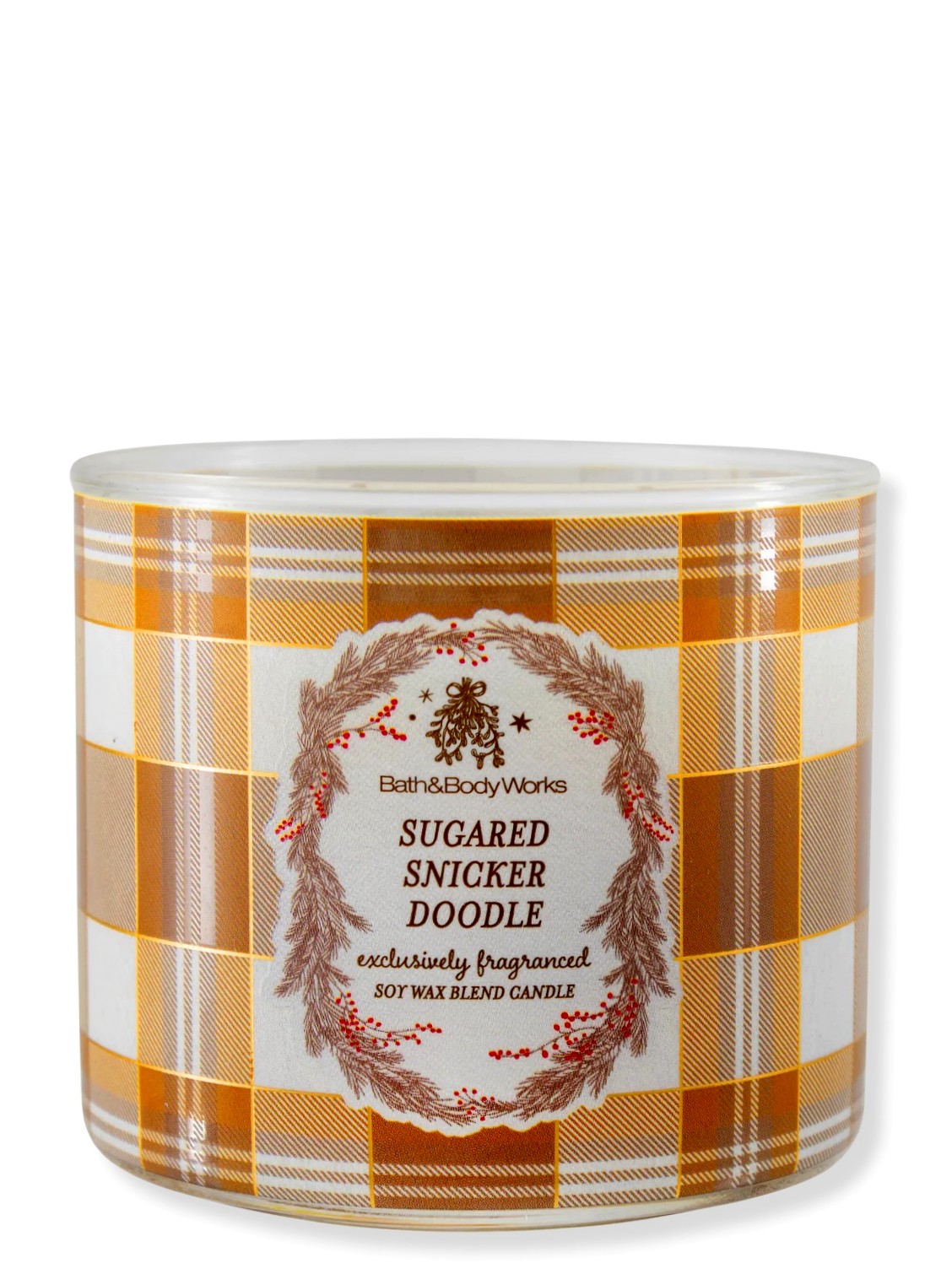 Kerze - Sugared Snickerdoodle - 3-Docht 411g von Bath and Body Works