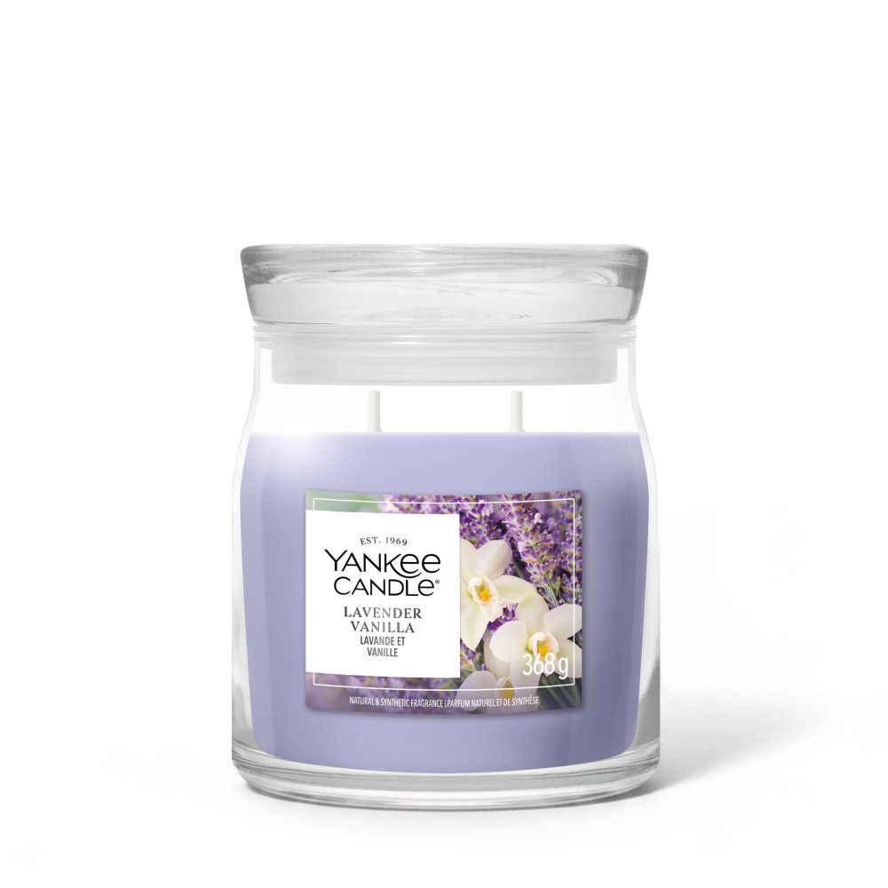 Lavender Vanilla - Signature Jar M von Yankee Candle