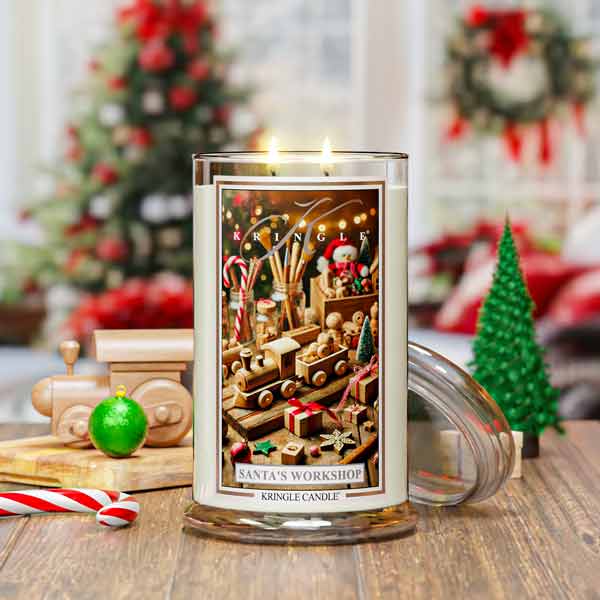 Santa's Workshop - Jar L von Kringle Candle