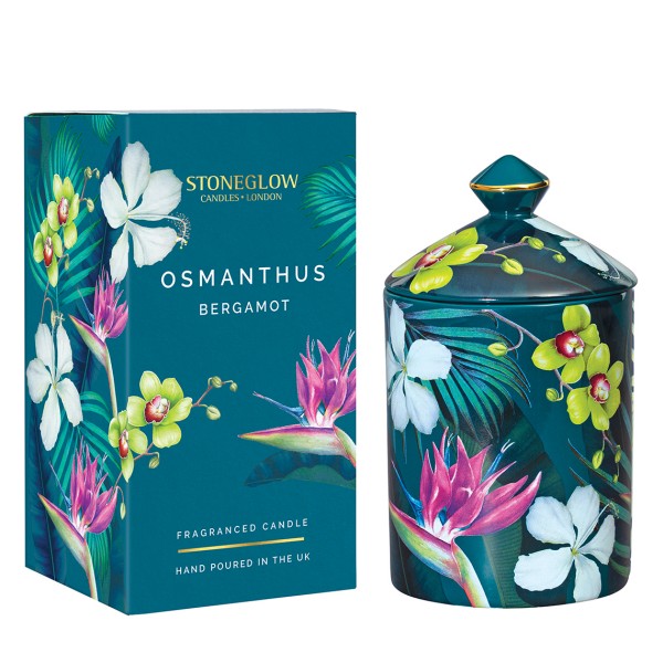 Urban Botanics Duftkerze - Osmanthus Bergamot von Stoneglow