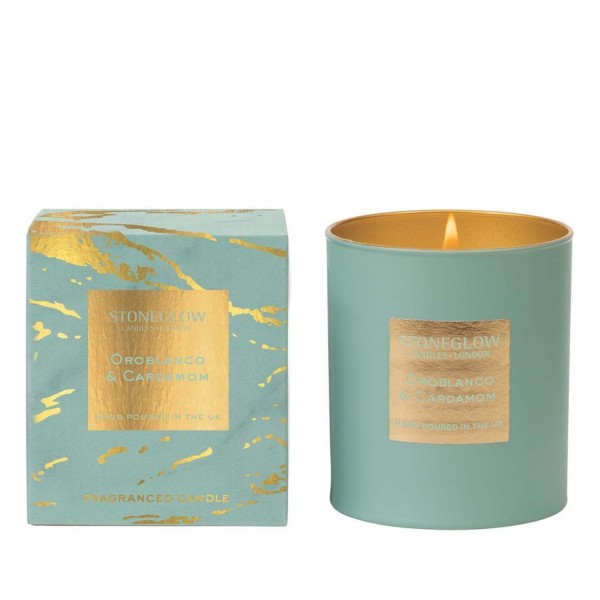 Luna Duftkerze - Oroblanco & Cardamon von Stoneglow