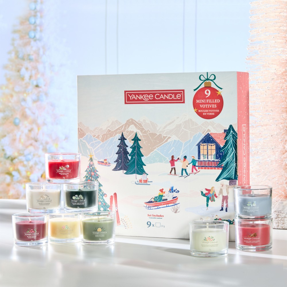 Geschenkset Après Ski - 9 kleine Votivkerzen Buch von Yankee Candle