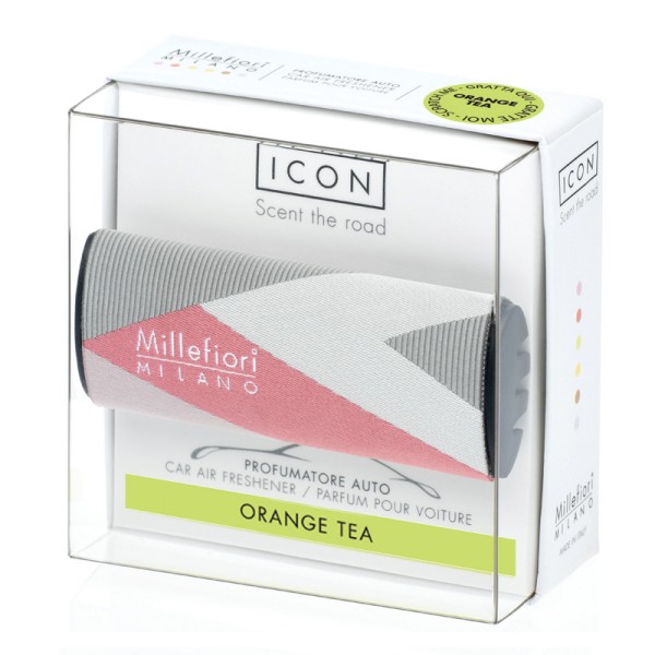 ICON Autoduft "Textile Geometric" - Orange Tea von Millefiori