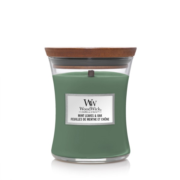 Mint Leaves & Oak - Jar M von Woodwick