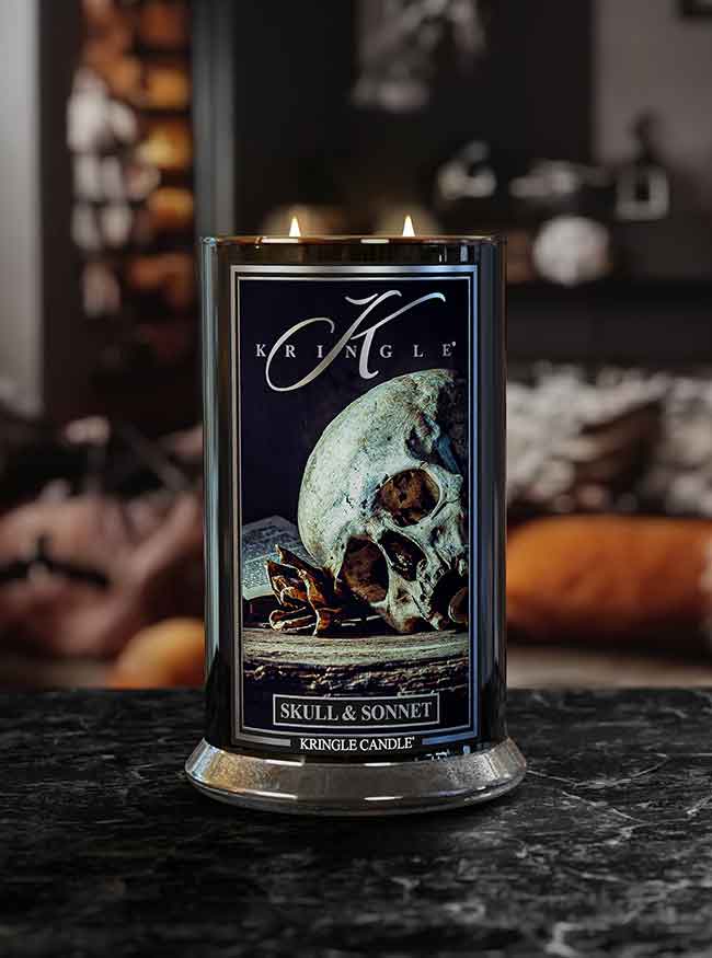 Skull & Sonnet - Halloween 623g von Kringle Candle