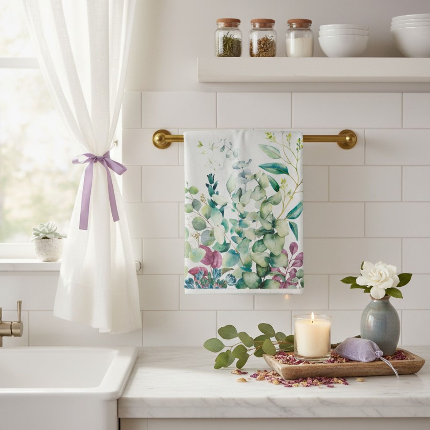 Küchentuch - Eucalyptus & Mint von Michel Design Works
