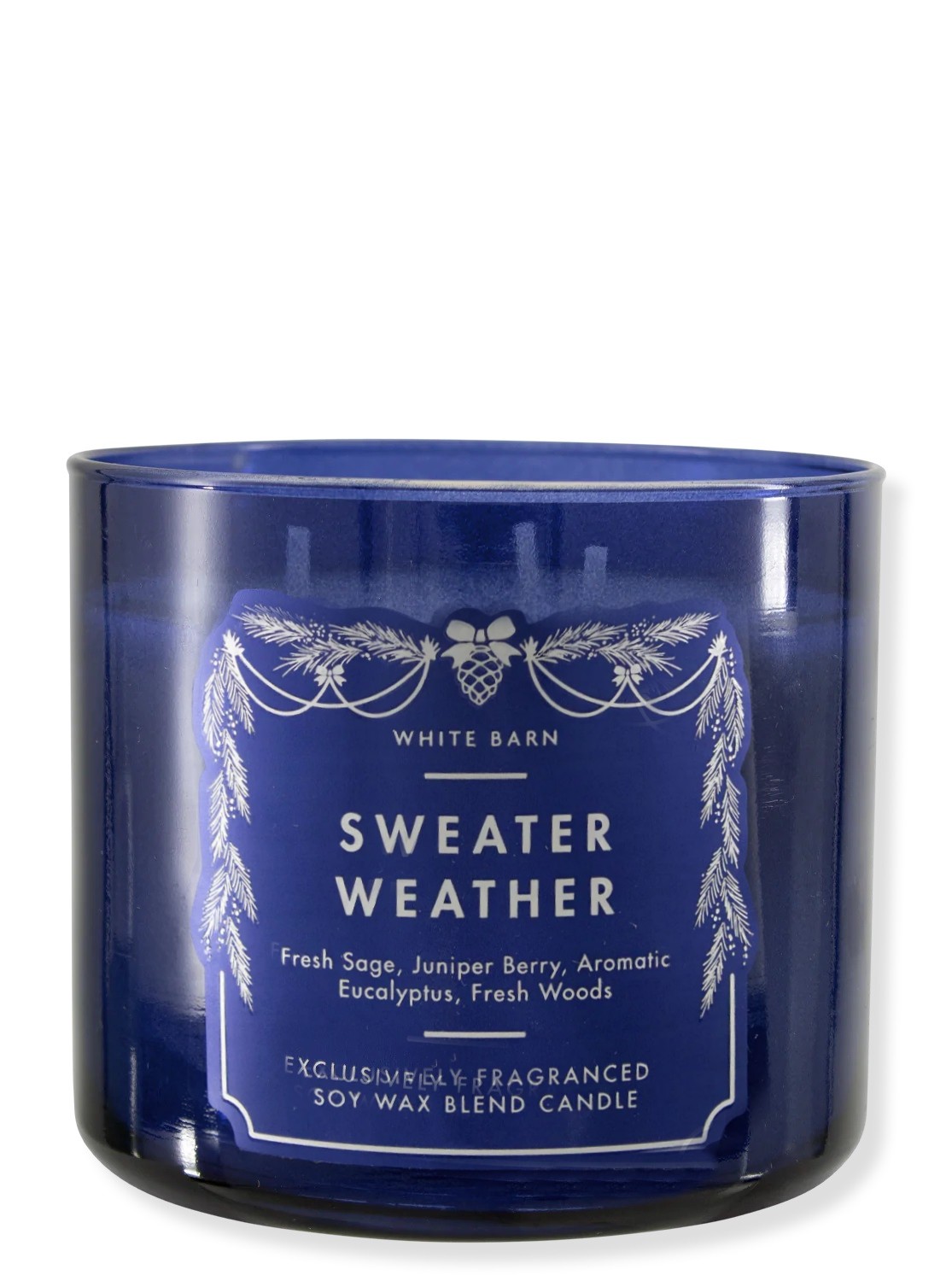 Kerze - Sweater Weather - 3-Docht 411g von Bath and Body Works
