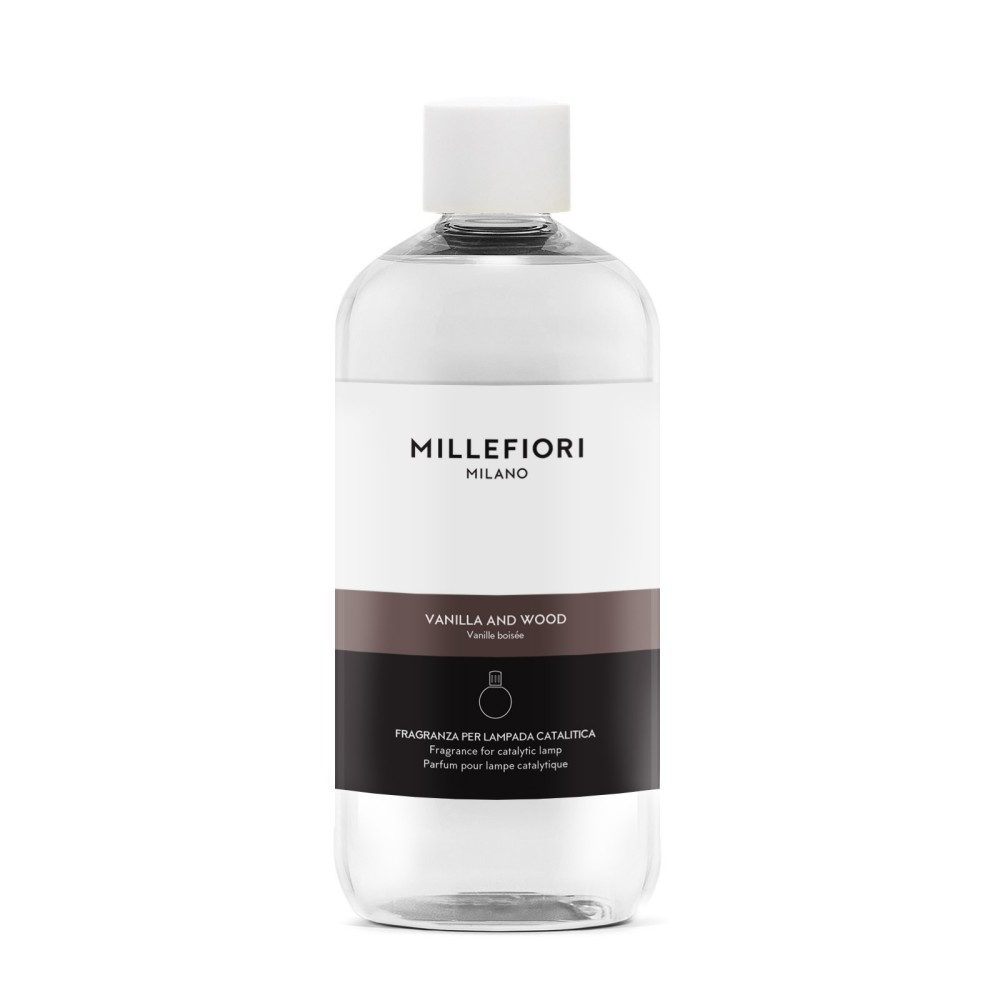 Refill für katalytische Lampe 500ml - Vanilla and Wood von Millefiori