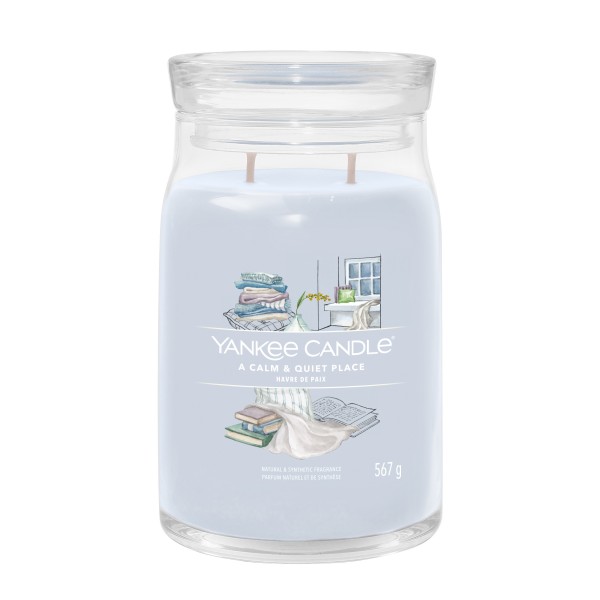 A Calm & Quiet Place - Signature  Jar L von Yankee Candle