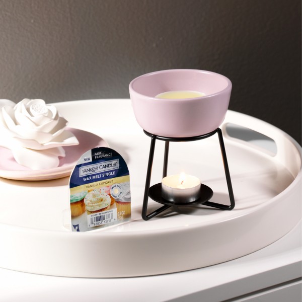 Duftlampe - Pebble Grey Lilac von Yankee Candle