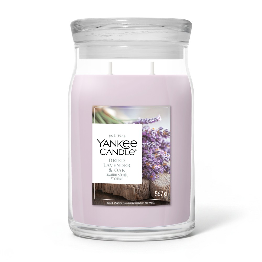 Dried Lavender & Oak - Signature Jar L von Yankee Candle