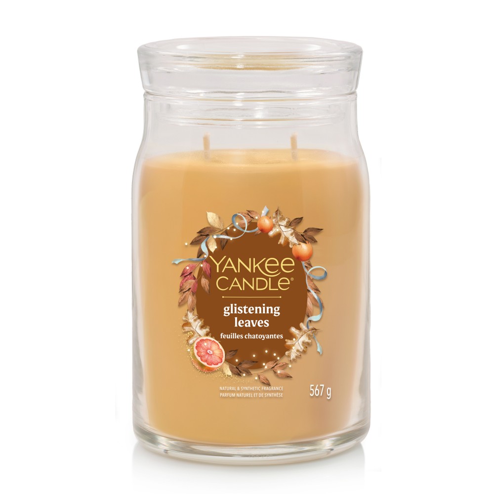Glistening Leaves - Signature Jar L von Yankee Candle