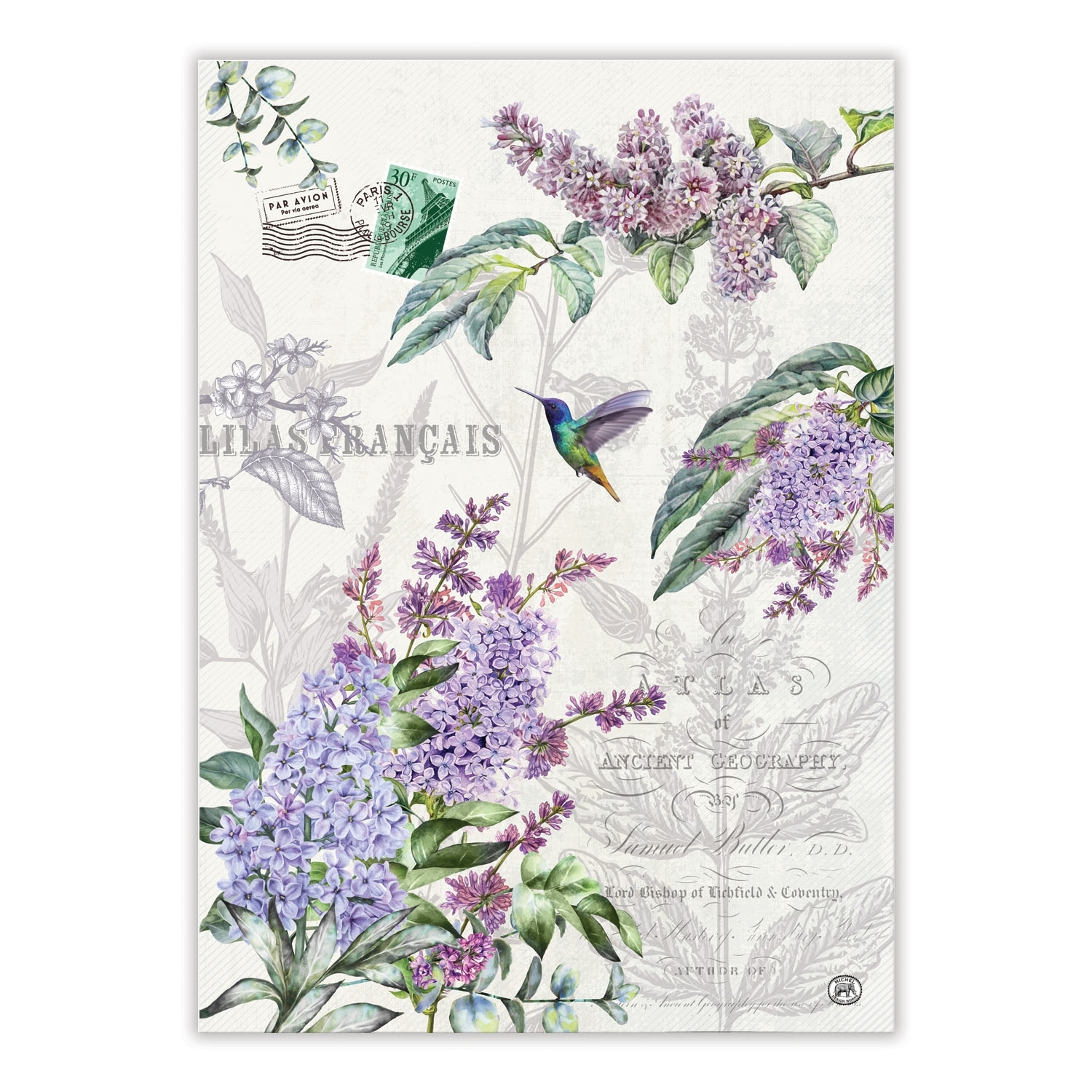 Küchentuch - French Lilacs von Michel Design Works