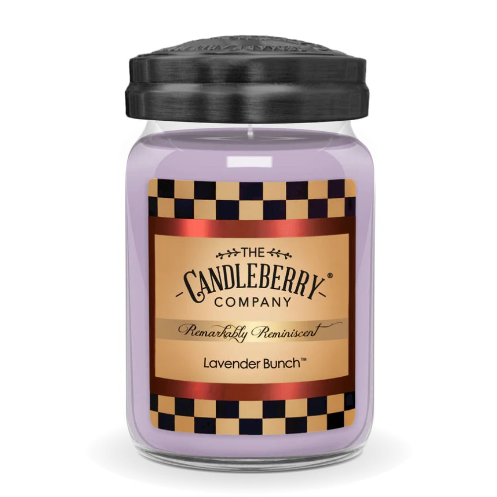 Lavender Bunch - Grosses Glas 623g von Candleberry