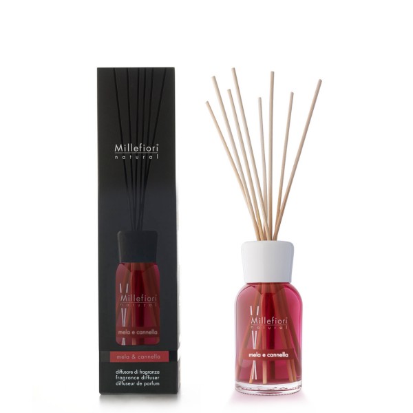 Natural - Mela & Cannella - Stick Diffuser 100ml von Millefiori