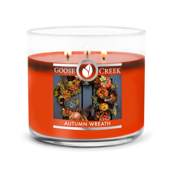 Autumn Wreath - 3-Docht von Goose Creek