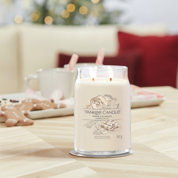 Warm Cashmere - Signature  Jar L von Yankee Candle