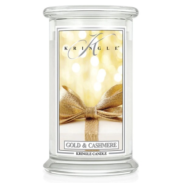 Gold & Cashmere - Jar L von Kringle Candle