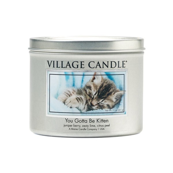 Kerze in der Dose - You Gotta Be Kitten von Village Candle