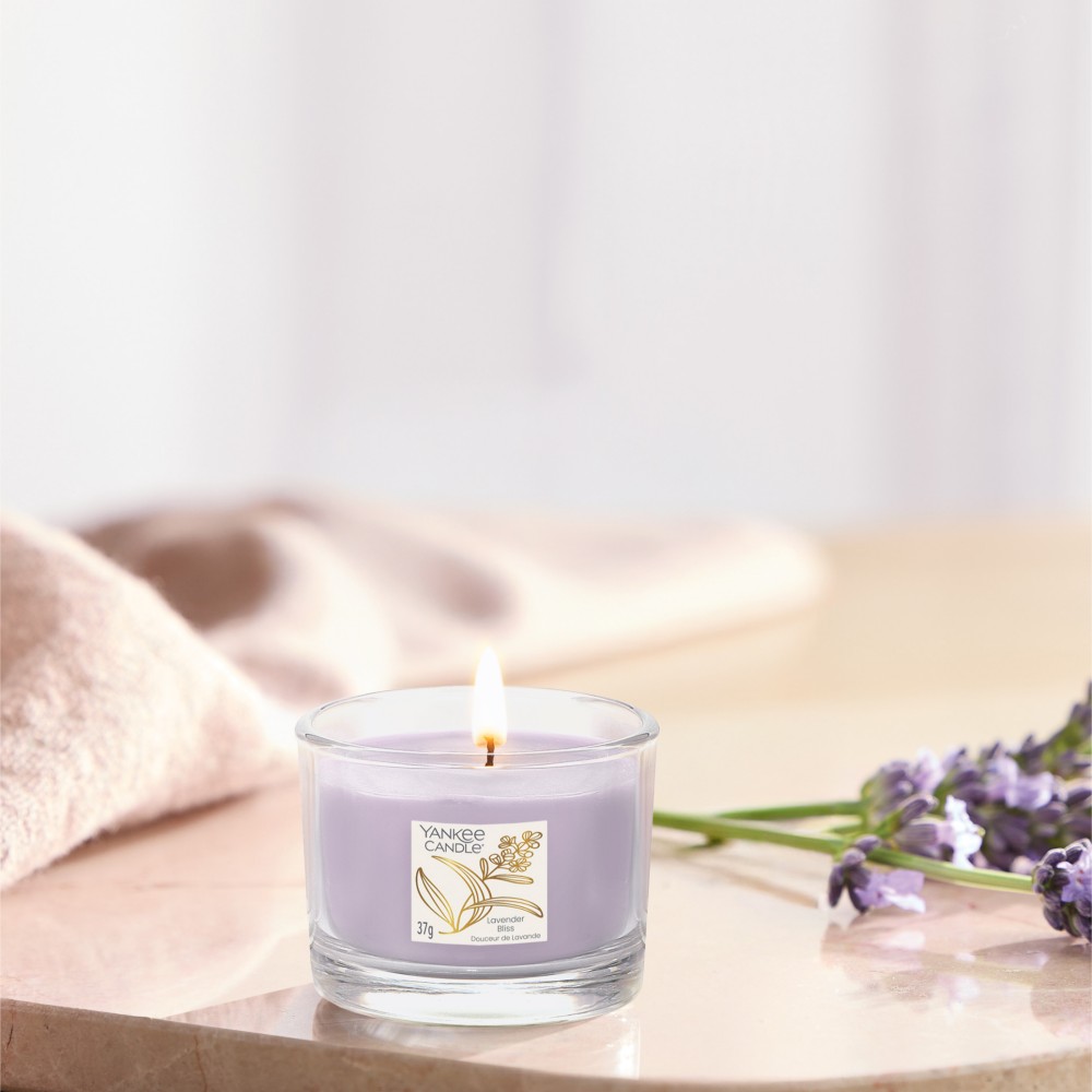Lavender Bliss - Votivkerze im Glas - 3 Stück von Yankee Candle