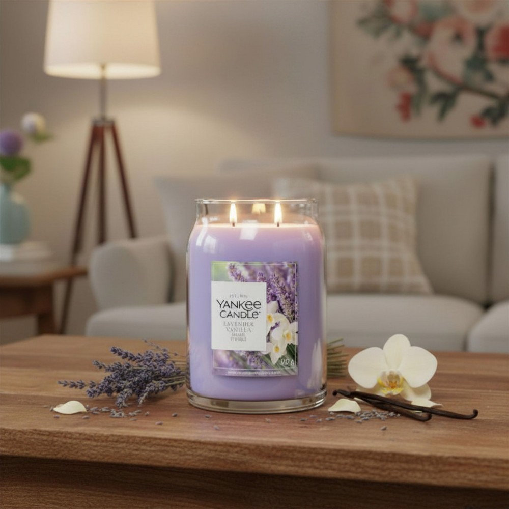 Lavender Vanilla - Signature Jar L von Yankee Candle
