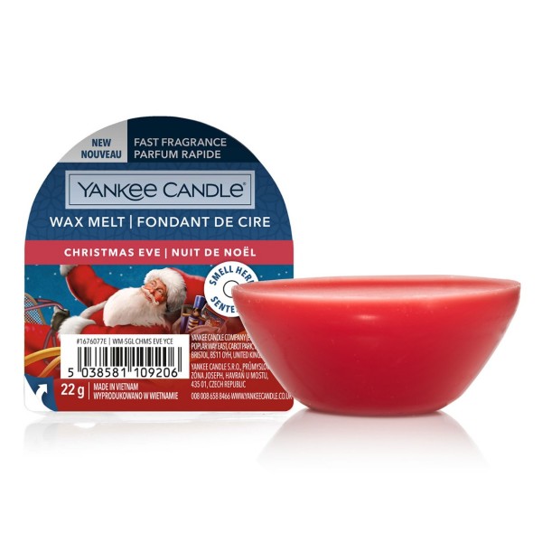 Wax Melts - Christmas Eve - 3 Stück von Yankee Candle