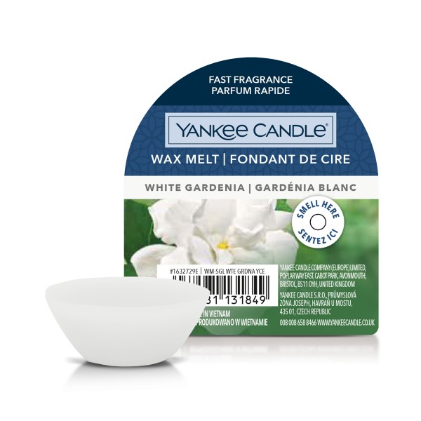 Wax Melts - White Gardenia - 3 Stück von Yankee Candle