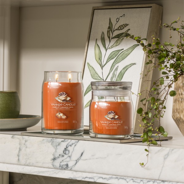Pumpkin Cinnamon Swirl - Signature  Jar L von Yankee Candle