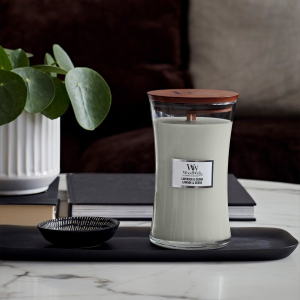 Lavender & Cedar - Jar L von Woodwick