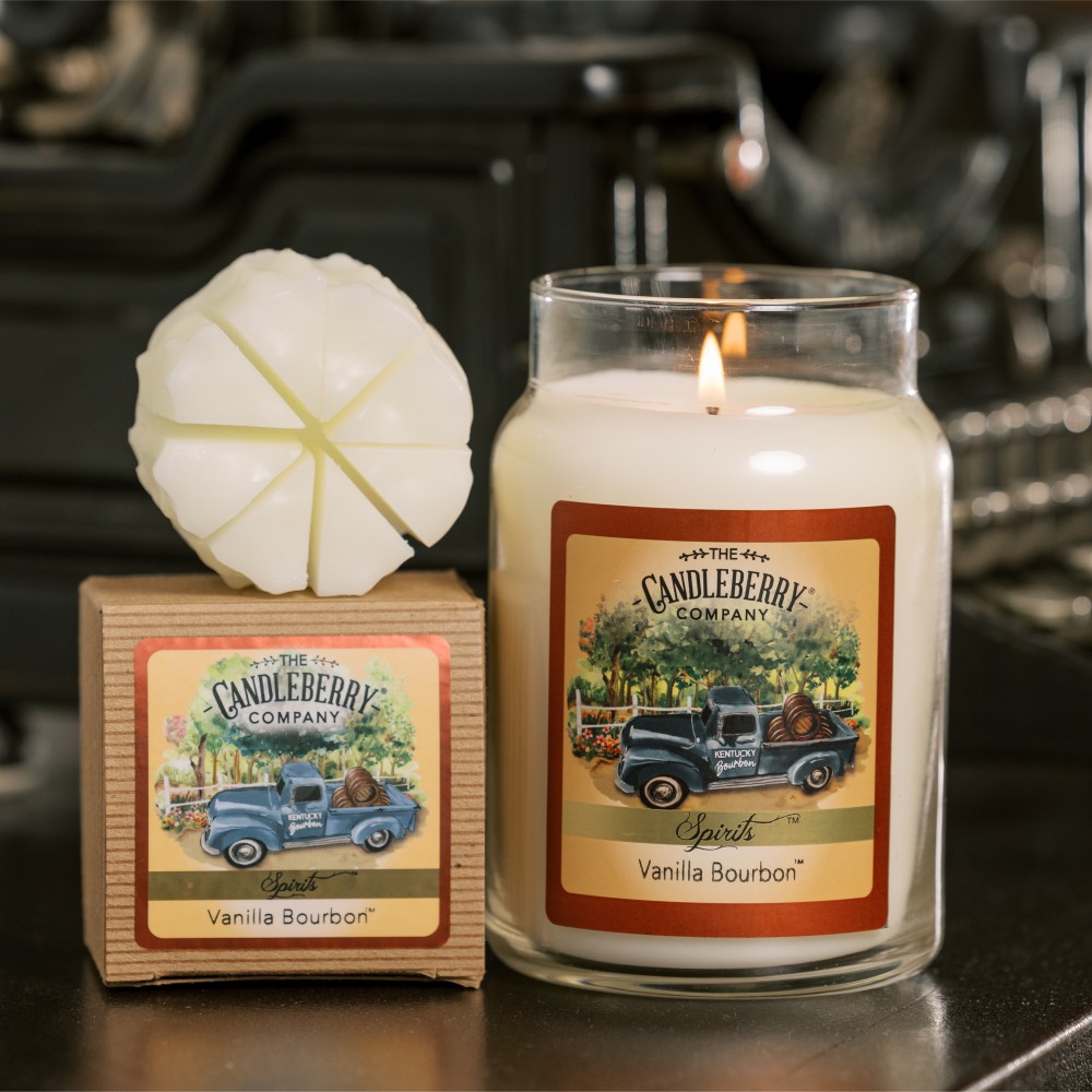 Vanilla Bourbon - Grosses Glas 623g von Candleberry