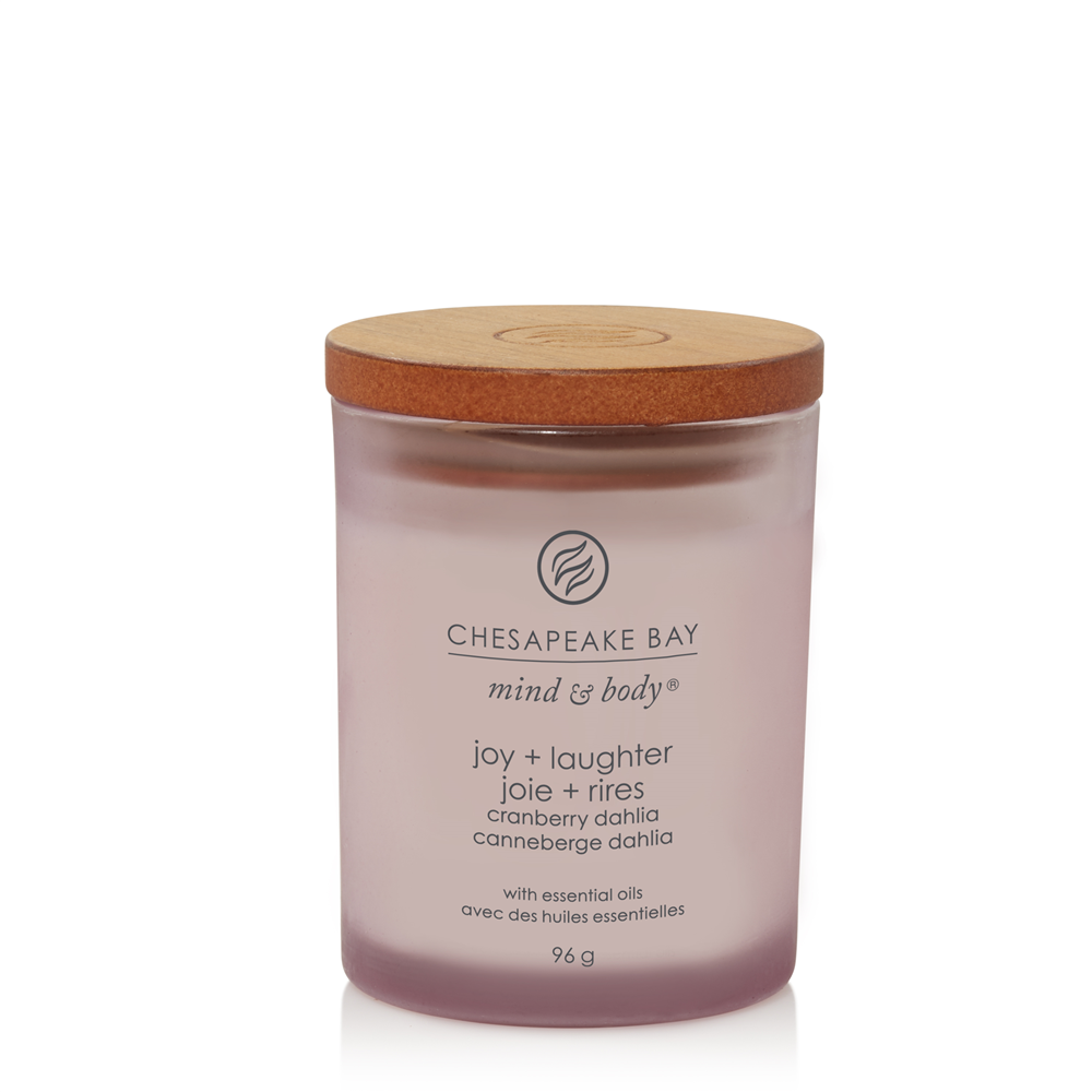 Joy & Laughter (Cranberry Dahlia) - Tumbler Small von Chesapeake Bay