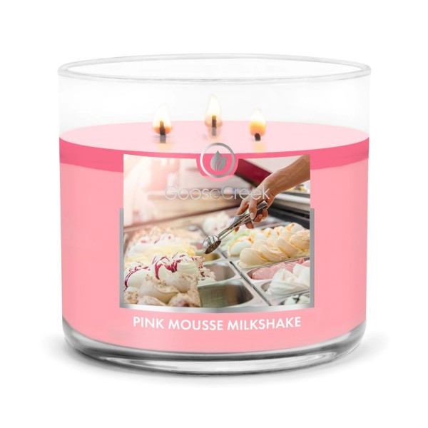 Pink Mousse Milkshake - 3-Docht von Goose Creek