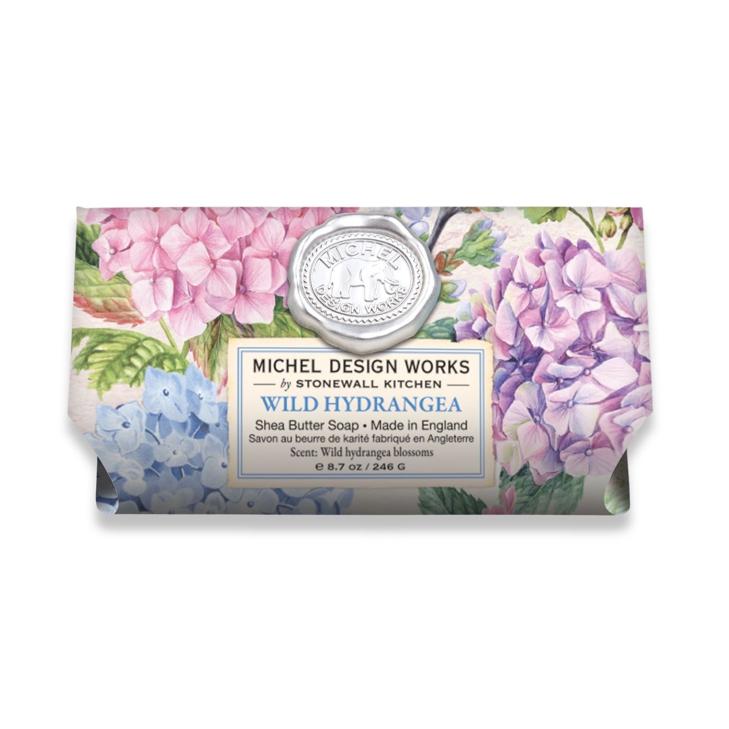 Hand- und Körperseife - Wild Hydrangea - 246g von Michel Design Works