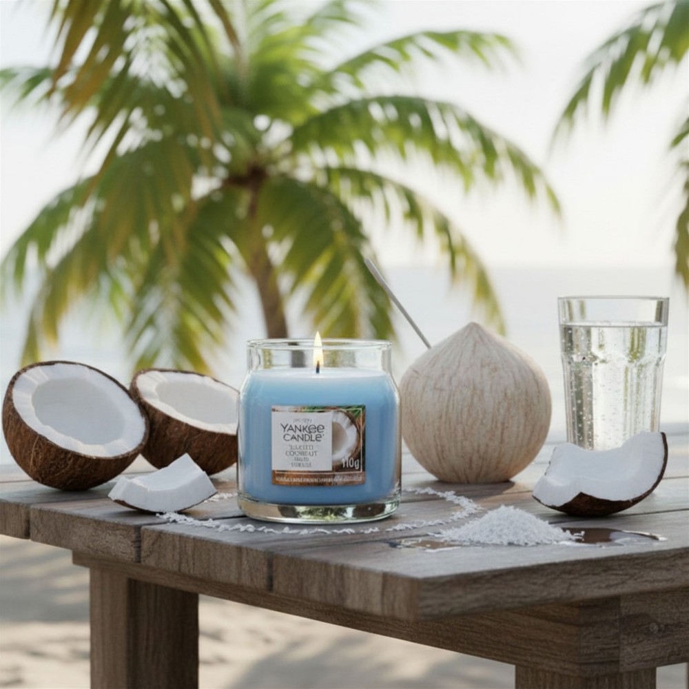 Salted Coconut - Signature Jar S von Yankee Candle