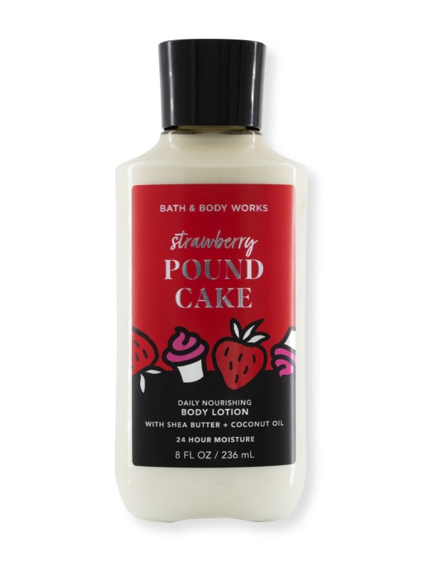 Body Lotion - Strawberry Pound Cake - 236ml von Bath and Body Works