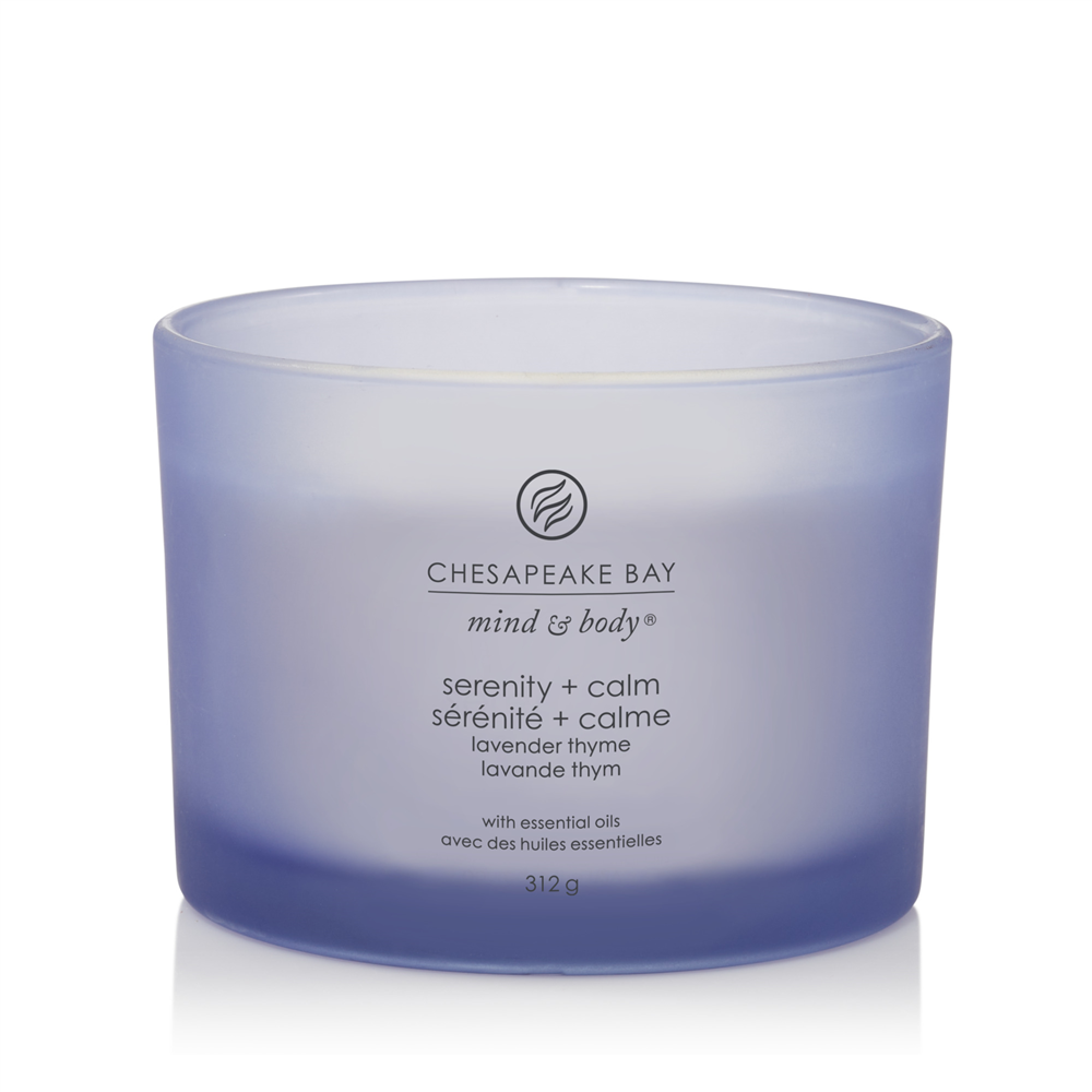 Serenity & Calm (Lavender Thyme) - Tumbler 3-Docht von Chesapeake Bay