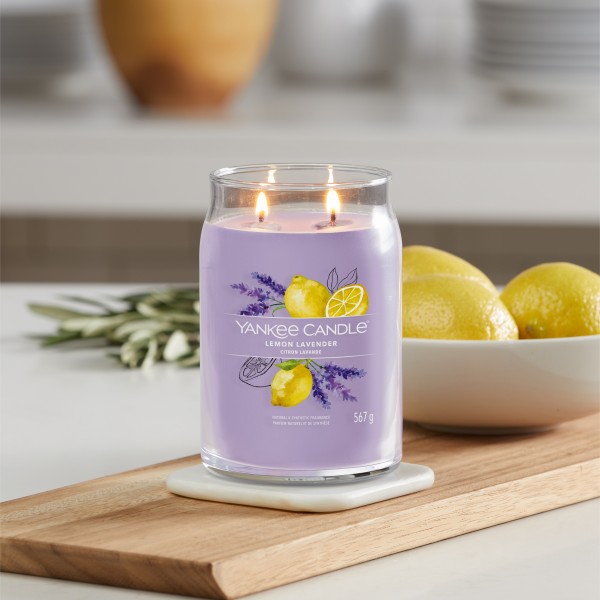 Lemon Lavender - Signature  Jar L von Yankee Candle