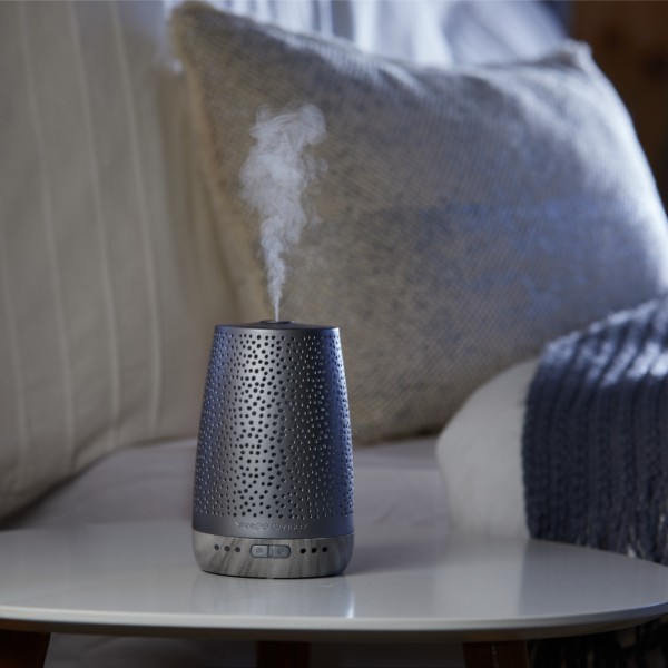 Sleep Diffuser Starter Kit Silver - Peaceful Dreams von Yankee Candle