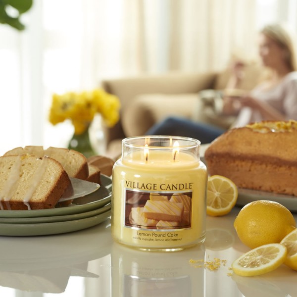 Lemon Pound Cake - 454g von Village Candle