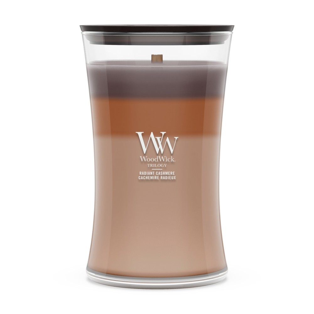 Radiant Cashmere - Trilogy Jar L von Woodwick