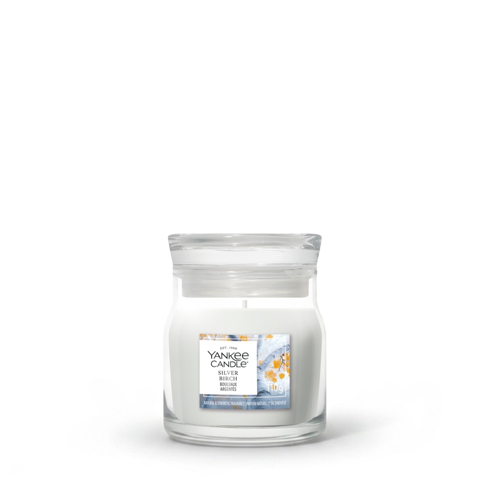 Silver Birch - Signature Jar S von Yankee Candle