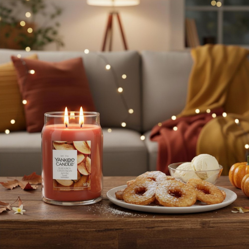Sugared Cinnamon Apple - Signature Jar L von Yankee Candle