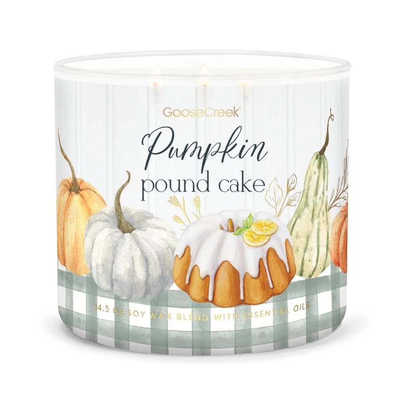 Pumpkin Pound Cake - 3-Docht von Goose Creek
