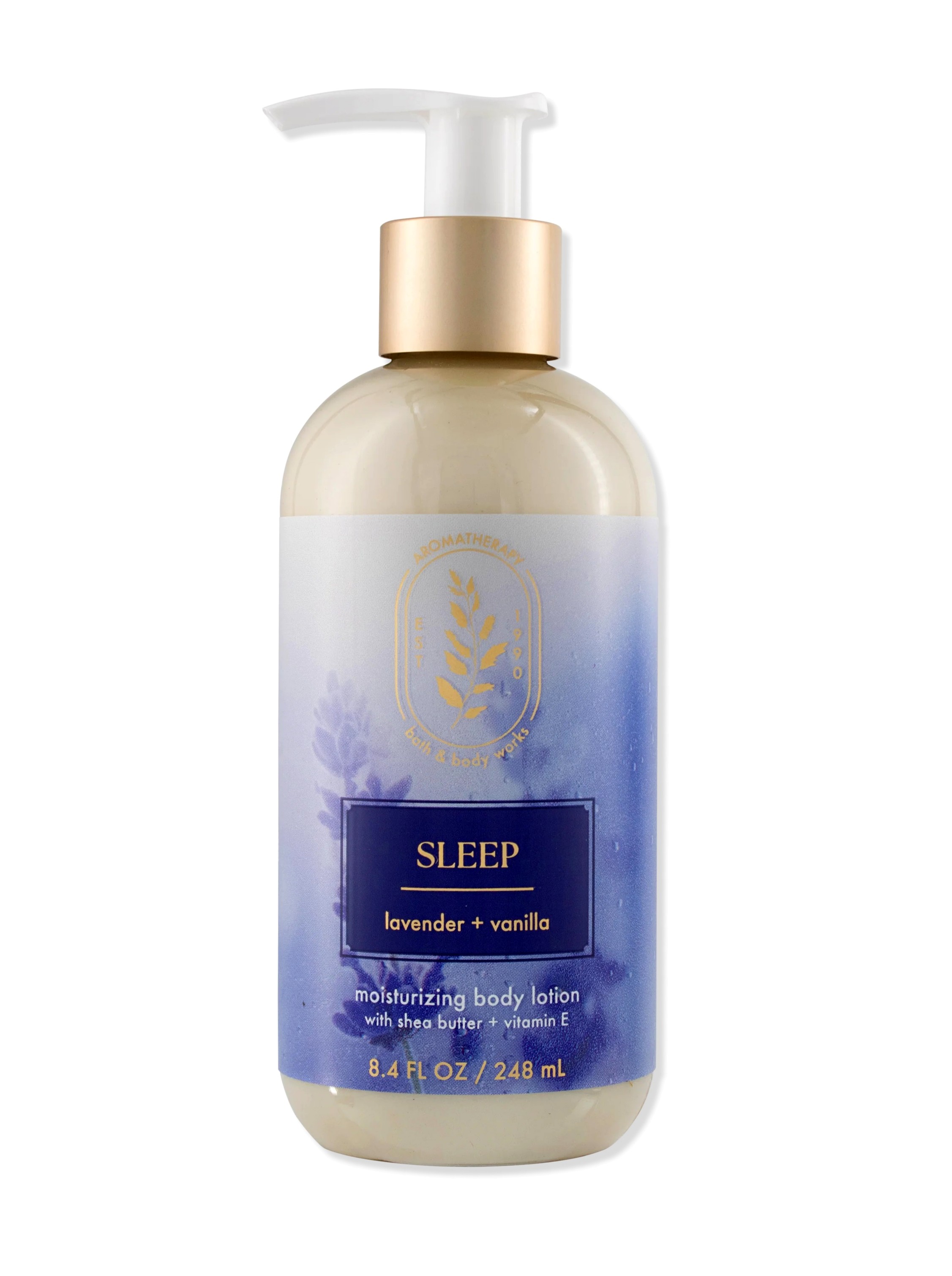 Body Lotion - Sleep Lavender & Vanilla - 236ml von Bath and Body Works