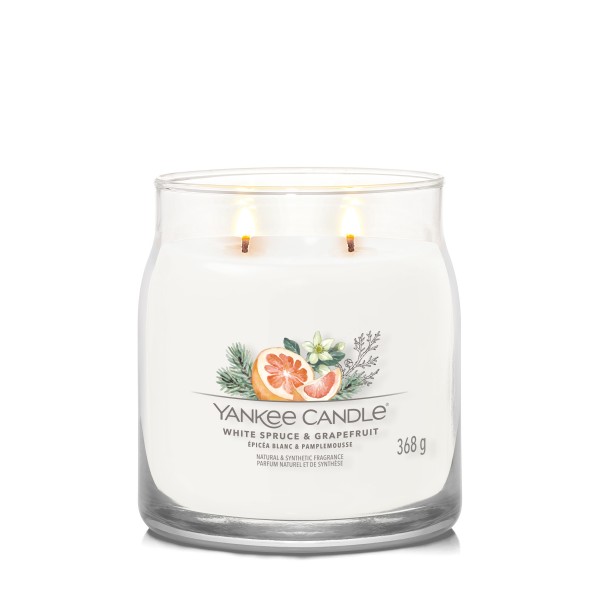 White Spruce & Grapefruit - Signature  Jar M von Yankee Candle