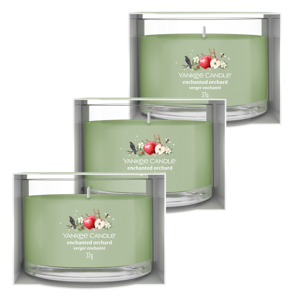 Enchanted Orchard - Votivkerze im Glas - 3 Stück von Yankee Candle