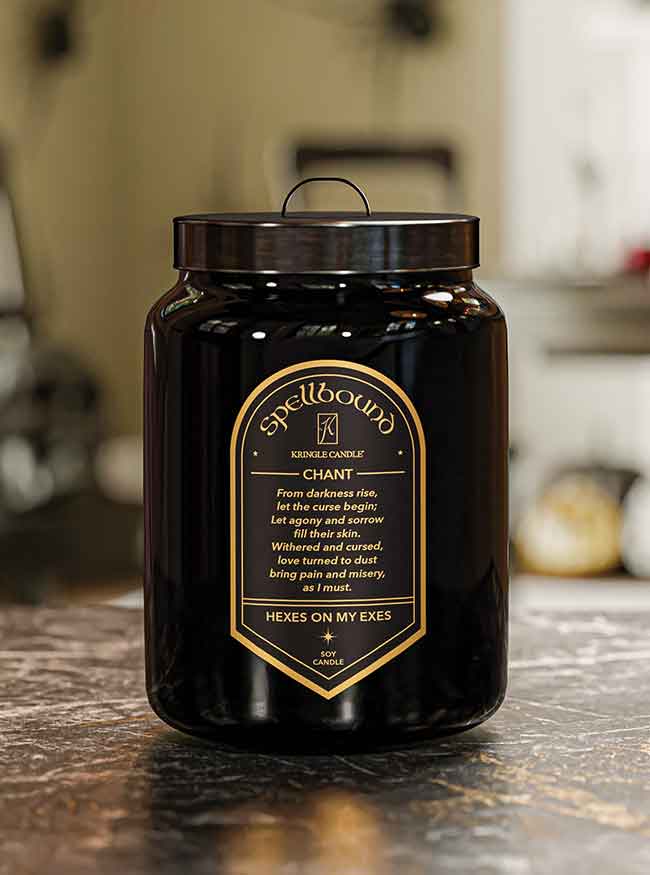 Hexes on my Exes Halloween - Limited Edition Jar L von Kringle Candle