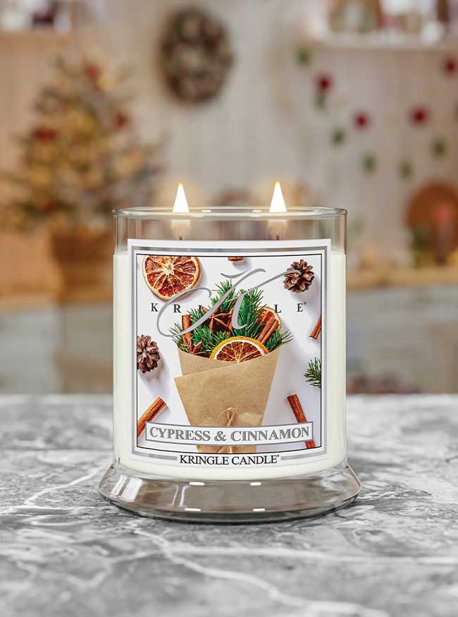 Cypress & Cinnamon - Jar M von Kringle Candle